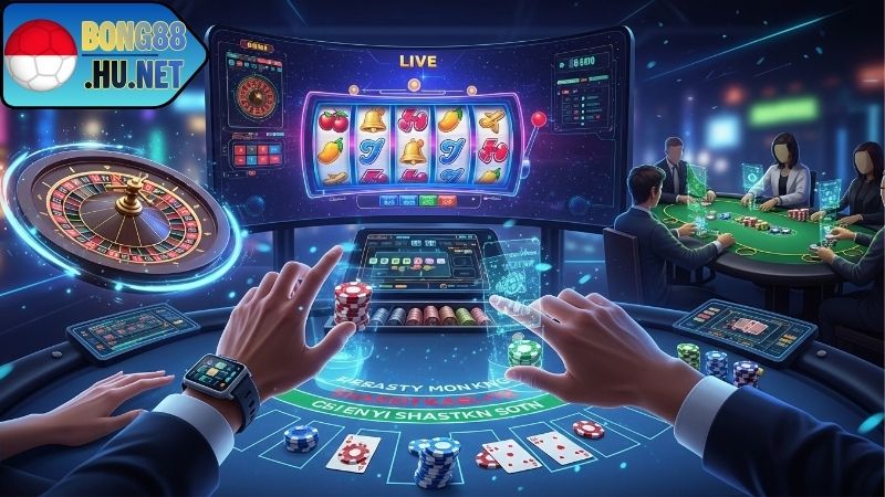 Sòng bạc BONG88 và các trò chơi casino game nổi bật